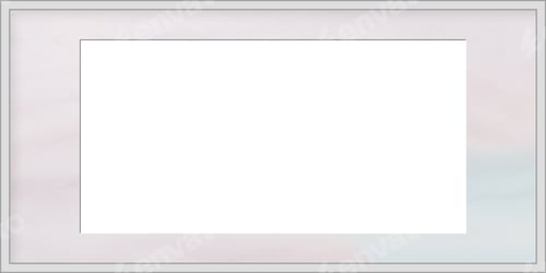 Preview: Empty white sheet with a white frame - empty space for text