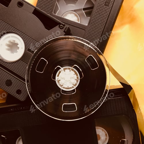 Preview: Vintage video cassettes