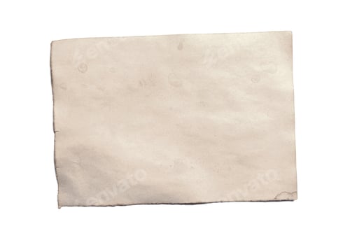 Preview: Old blank piece of antique vintage crumbling paper manuscript or parchment horizontally oriented