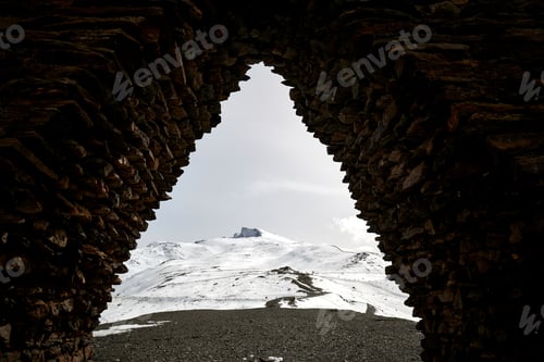 Preview: Beautiful view of Virgen de las Nieves, Sierra Nevada, Granada, Spain