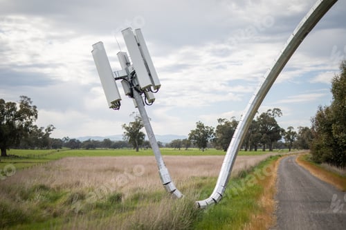 Preview: View of a mobile phone tower art