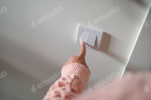Preview: Turning On a Light Switch A Small Yet Significant Moment in Home Interior Design and Lifestyle