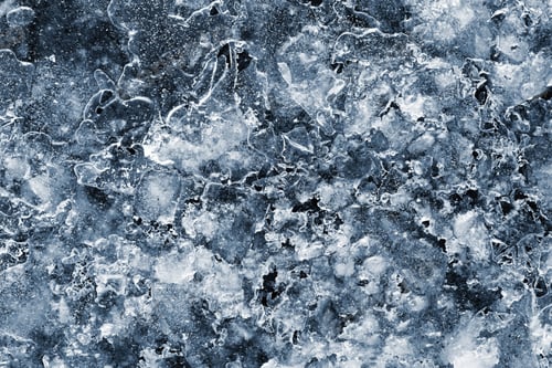Preview: The Ice Textured Surface Of The Frozen Water For Empty Abstract Backgrounds Of Silvery-Blue Color