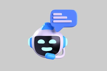 Preview: Chatbot character headset accessory asset