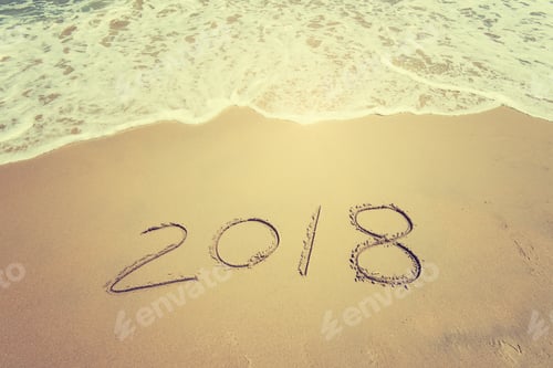 Preview: 2018 Written In Sand Write On Tropical Beach