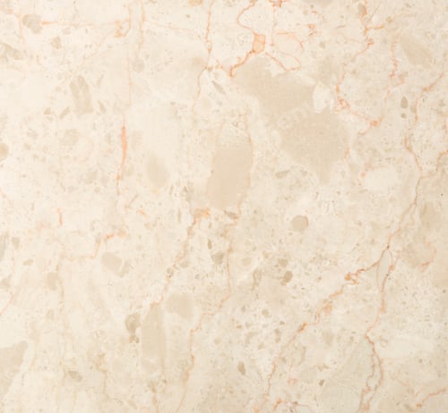 Beige Marble Surface with Orange Veins