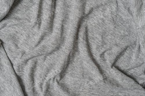 Preview: Wrinkled Gray Fabric Background Texture Close Up