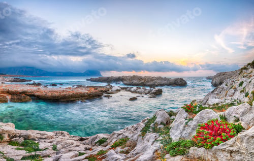 Preview: Spectacular seascape of Guidaloca Beach near Castellammare del Golfo.