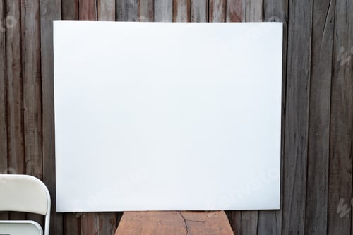 Preview: Blank paper on wood