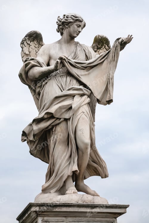 Preview: figure of Angel on Ponte Sant Angelo in Rome