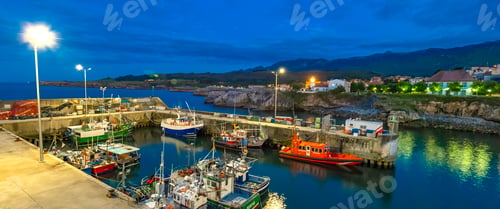 Preview: Fishing Port, Llanes Harbour, Llanes, Spain