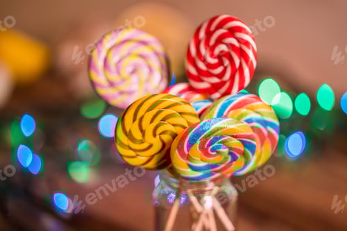 Preview: Colorful lollipops