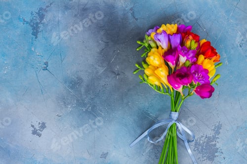Preview: Fresh freesia flowers