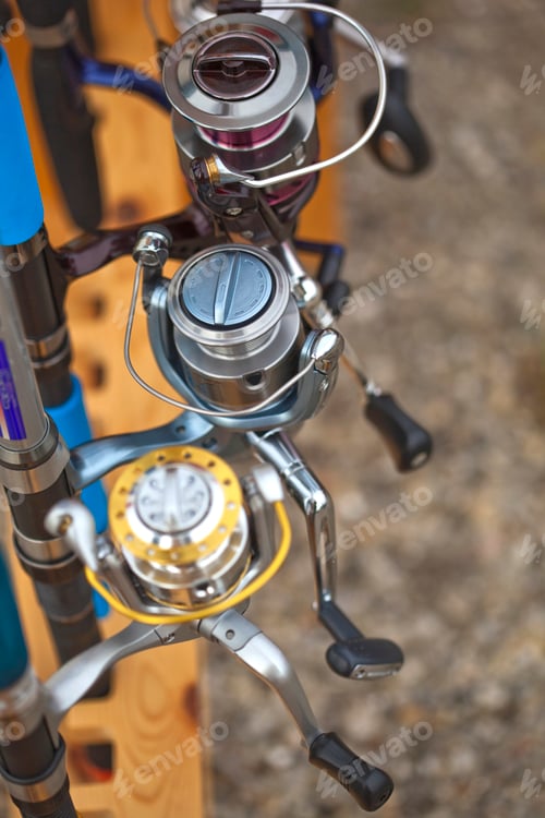 Preview: Fishing rod reels