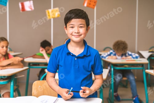 Preview: Teen students at primary school
