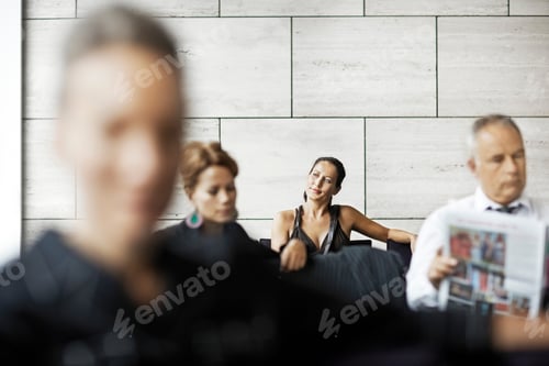 Preview: People in a waiting room