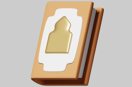 Preview: Light brown rectangular object with rounded corners, white border, and gold-colored shape in the center
