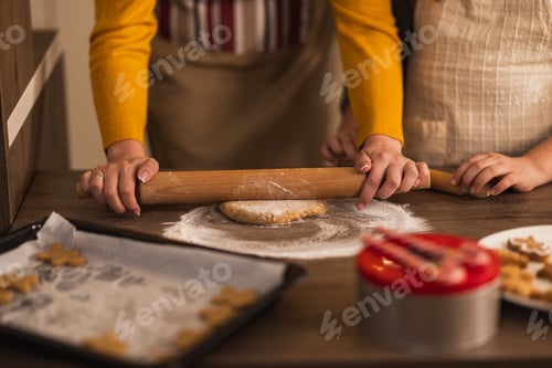 Preview: Mother And Child Baking Cookies Together