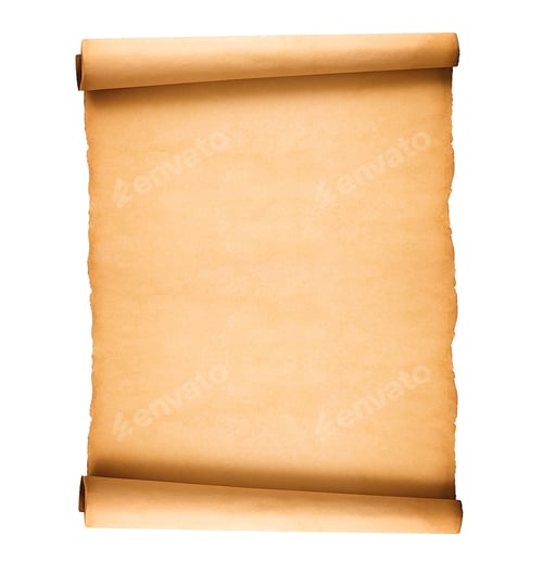 Preview: scrolled old paper