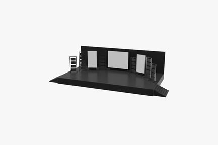 Concert Hall Stage Setup