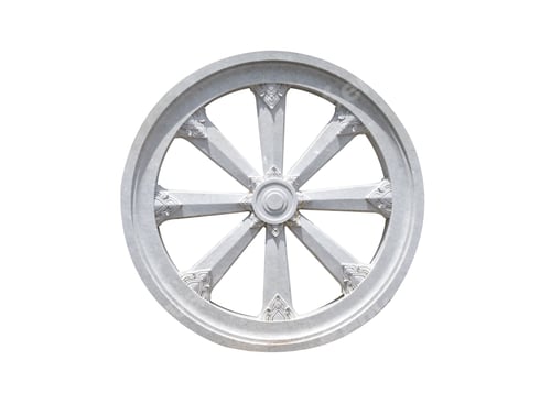 Preview: Thammachak stone wheel karma symbol of buddhism