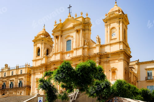 Preview: Church in Noto, Sicily.