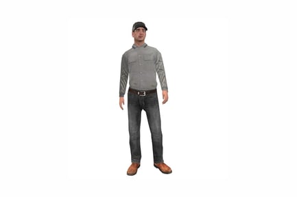 Preview: Figure man in casual attire