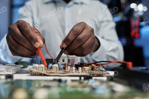 Preview: Engineering soldering motherboard for computer
