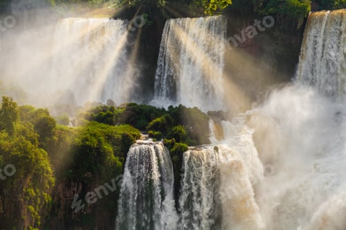 Preview: Iguazu Falls Cataratas del Iguazu are waterfalls of the Iguazu River