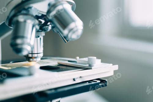 Preview: Microscope in Laboratory