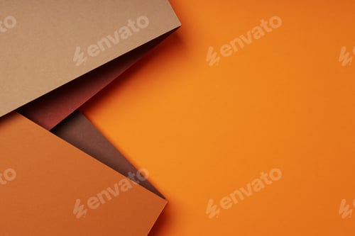 Preview: Mockup, abstraction, colorful colored paper, top view