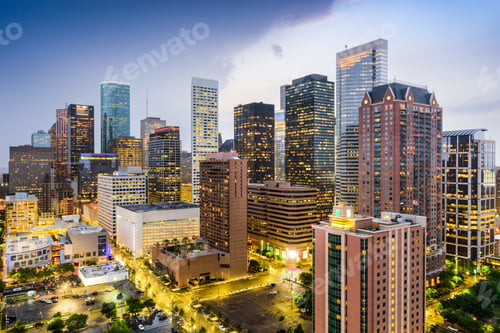Preview: Houston Texas Cityscape
