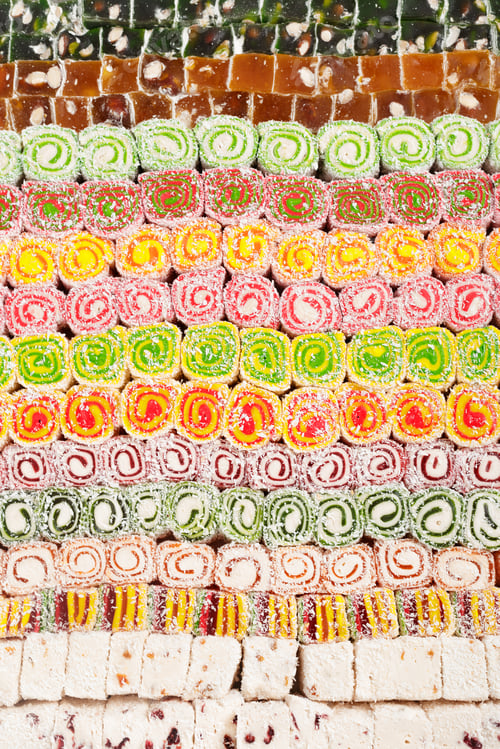 Preview: Assorted traditional turkish delight