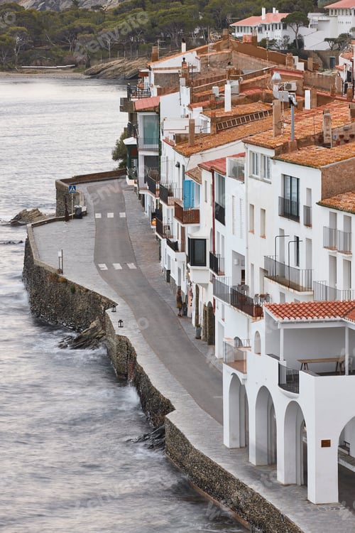 Preview: Mediterranean coast. Costa Brava. Cadaques village, Girona. Catalonia, Spain