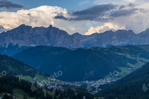 Preview: Mountain Scenery in Corvara in Badia, Italy