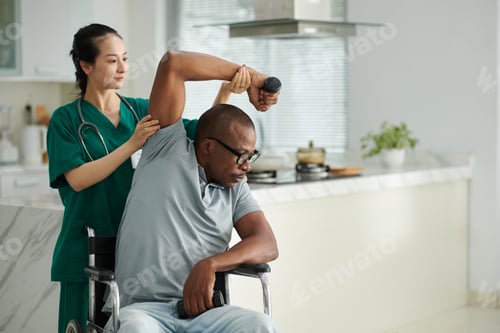 Preview: Physiotherapist Working with Patient