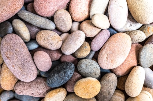 Preview: Natural background composed of pebbles and small rocks.