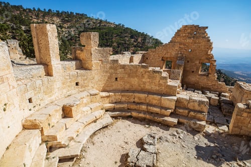 Preview: A view from the Ancient Alahan Monastery in Mut, Mersin, Turkey