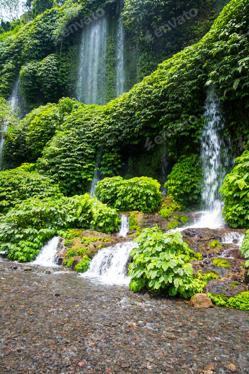 Preview: Benang Kelambu Waterfall, Lombok, Indonesia