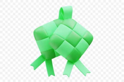Paquete de arroz Ketupat Diamond