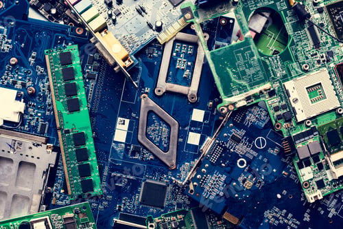 Preview: A computer electronic part objects