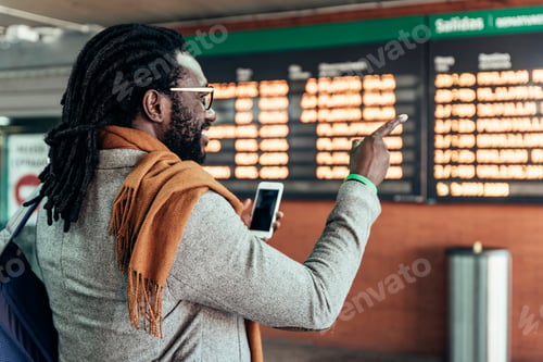 Preview: Businessman in the Train Station.