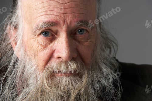 Preview: Senior Man With Long Beard