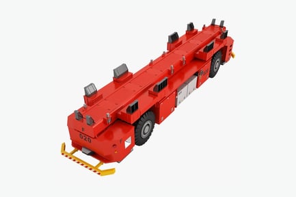 Visualização: Plataforma autônoma de carregamento de contêineres