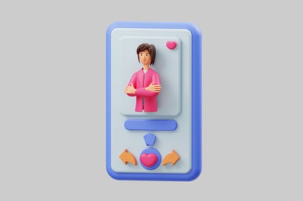 Preview: Celebration app profile avatar