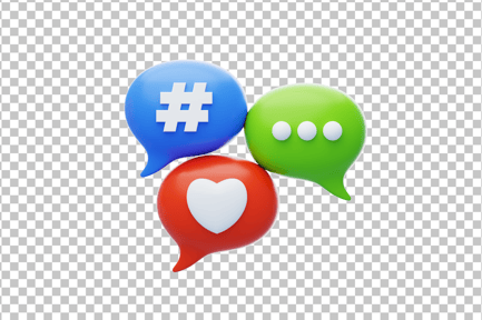 Preview: Comment 3D Icon