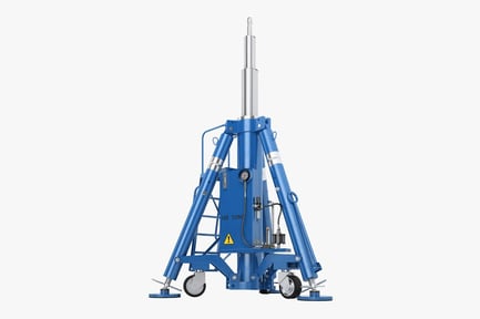 Preview: Heavy-Duty Aircraft Tripod Jack - 125 Tons