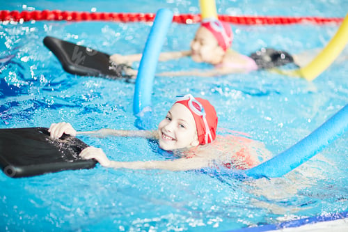 Preview: Swimming in pool