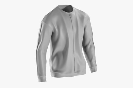 Preview: Men's Oversized Sweater Base Mesh