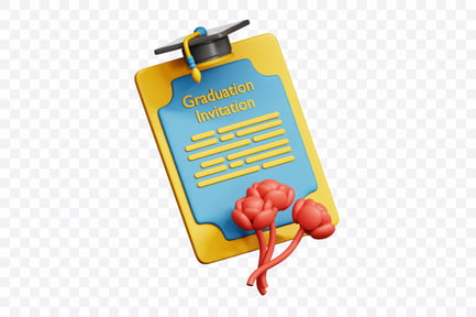 Aperçu: Carte d'invitation de remise des diplômes